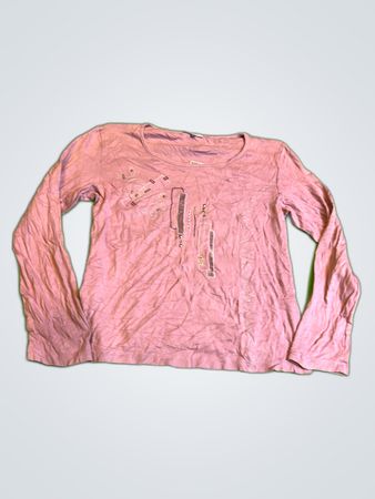 Pink Long-Sleeved Shirt
