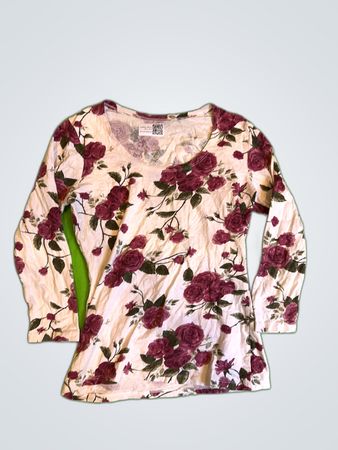 Floral Long-Sleeve Top