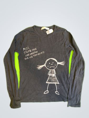 Cache Cache Graphic Long Sleeve T-Shirt