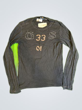 G-Star Raw Embroidered Long Sleeve T-Shirt