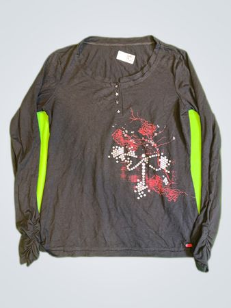 GAP Long Sleeve Embellished Top