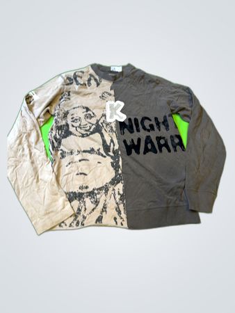 Guess Graphic Print Long Sleeve Sweatshirt