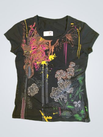 Black Graphic T-shirt