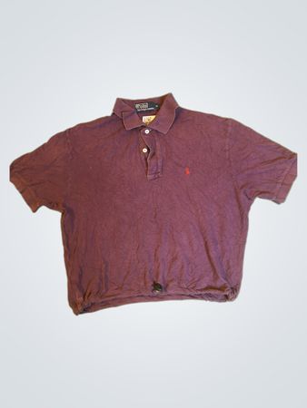 Ralph Lauren Polo Maroon Short Sleeve Polo Shirt