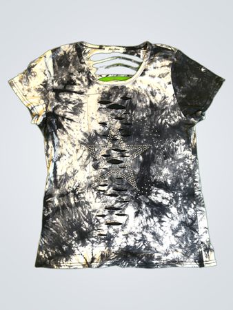 Miss Charm Paris Tie-Dye T-Shirt