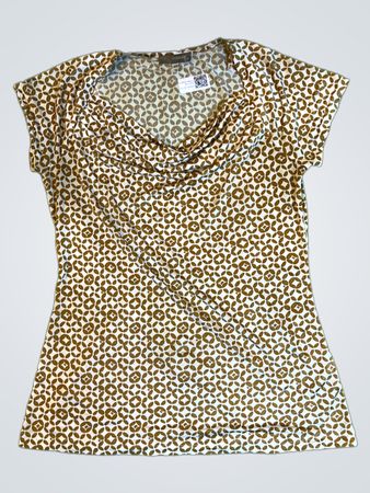 Comme des Garçons Draped Neck Top