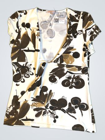 nuna lia women's large floral blouse