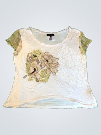 Multiples Women's White Blouse
