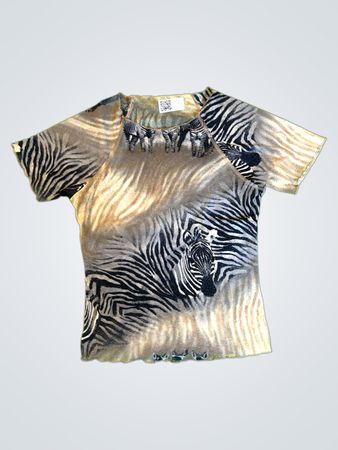 Zebra Print Shirt