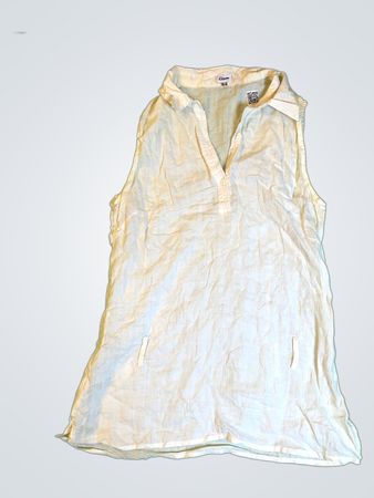 Etam Sleeveless Linen Blouse