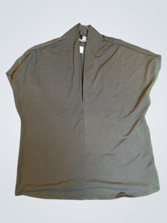 Unbranded Olive Green Sleeveless Corduroy Top
