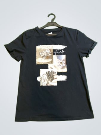 Black Graphic T-Shirt