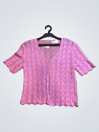 Pink Crochet Top