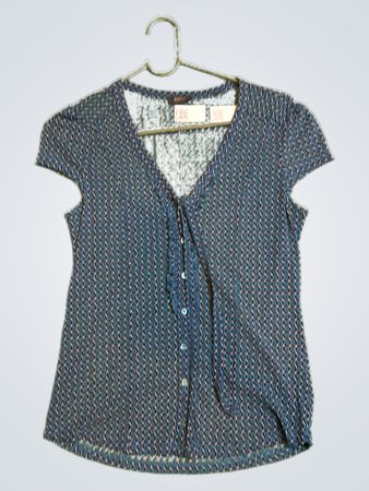 Esprit Blue Patterned Top