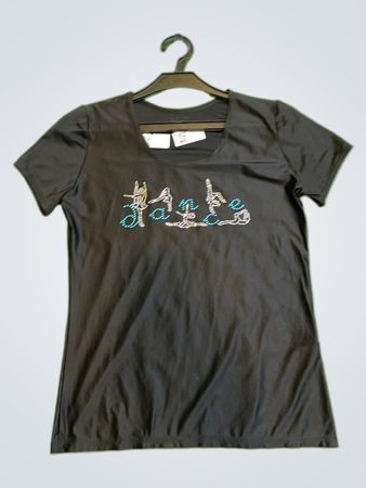 Black Graphic T-Shirt