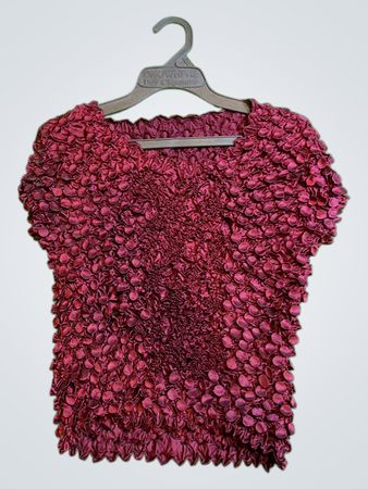Red Floral Top