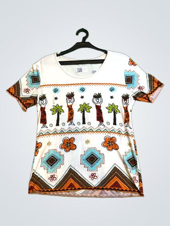 Afibel Printed Top