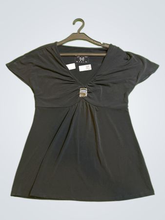 Black Ladies T-Shirt Dress