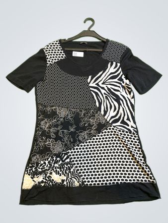 Gerry Weber Black Patchwork T-Shirt