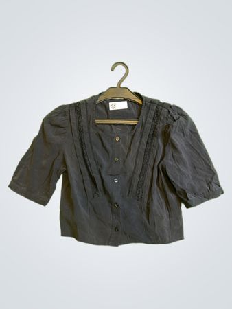 Pimkie Black Puff Sleeve Blouse