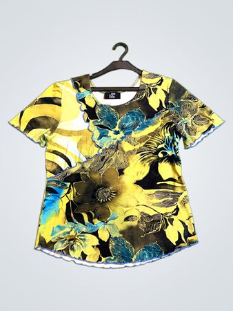 Jean Delfin Floral Blouse