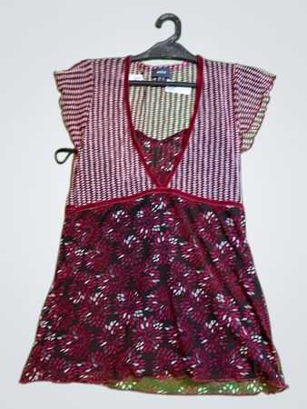 Mexx Damen Bedruckte Tunika-Bluse