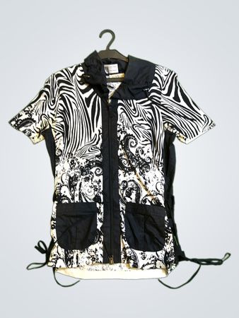 Vintage Vanguard Zebra Print Jacke