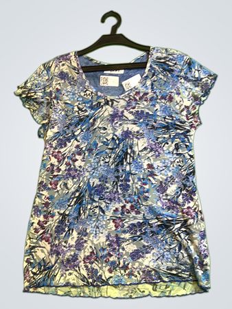 Afibel Floral Bluse