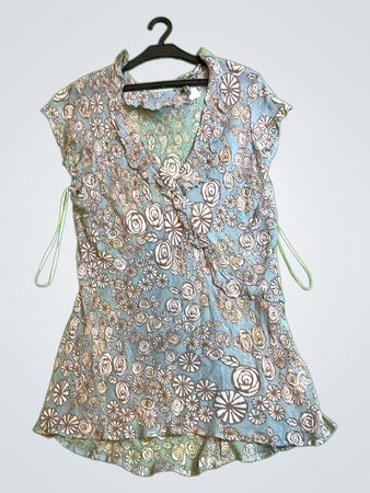 Bluse mit floralem Muster