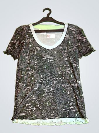 Bluse mit Blumenmuster