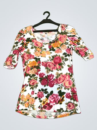 Blumenbluse
