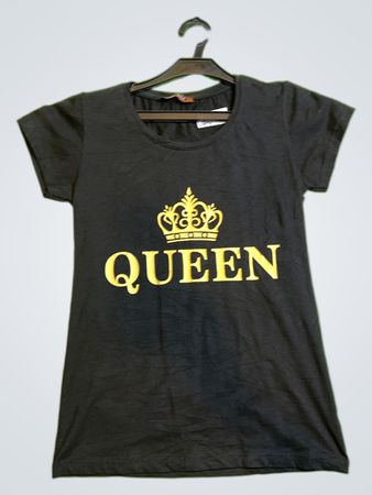 Silver Rain Black T-Shirt