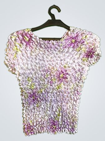 Bluse mit floralem Muster