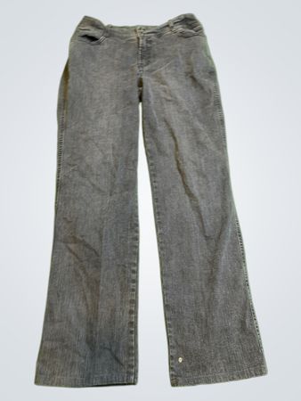 Graue Jeans