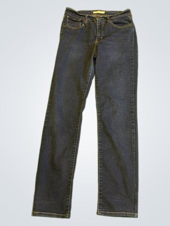 Unbranded 724 Hoch geschnittene gerade Jeans