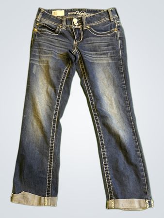 Vanity Collection Damen Denim Jeans