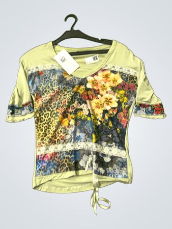 Bluse mit floralem Muster