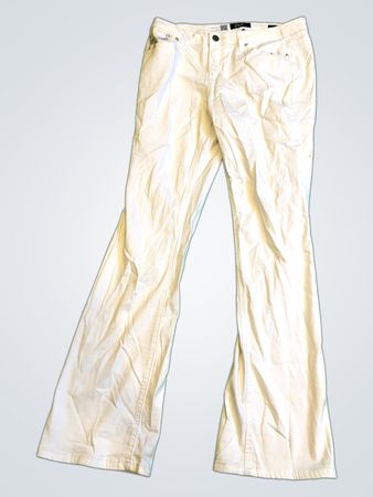 Earl Jeans White Flare Jeans