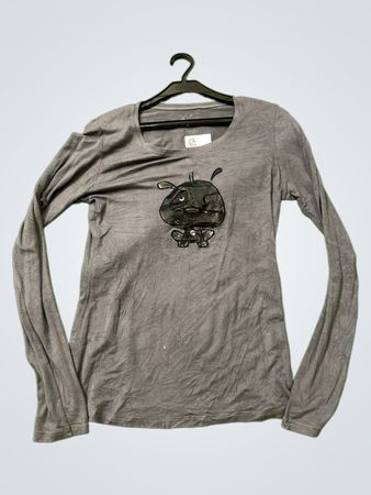 Cache Cache Langarm-Grafik-T-Shirt