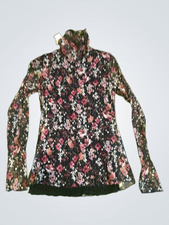 Floralbluse