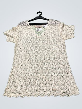 Trinchetta Handgefertigtes Spitzenkleid
