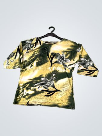 JINQI Floral Print Top