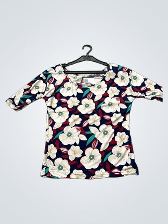 Blumenbluse