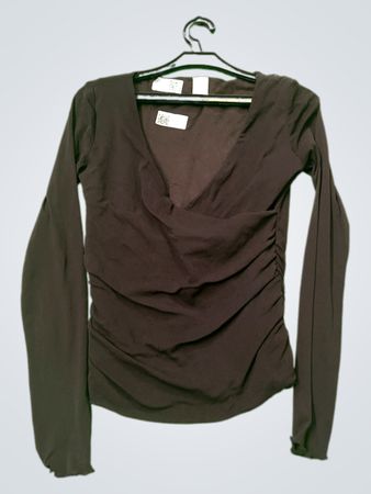 Camafeu Langarm-Raffung Oberteil