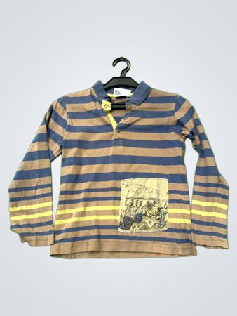 Sergent Major Gestreiftes Poloshirt