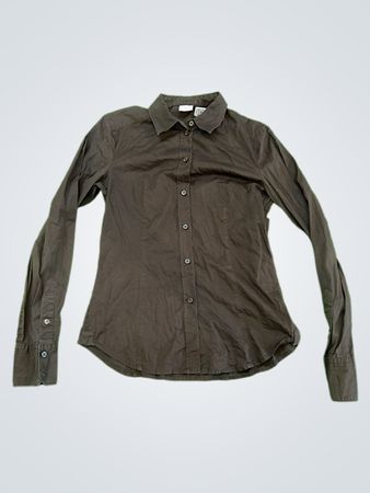 Esprit Braun Langarm Button-Down Hemd