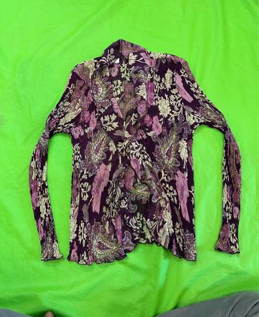 Caelian Floral Print Langarmbluse
