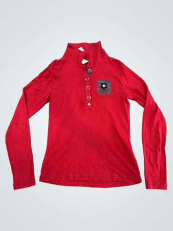 Street One Langarm-Poloshirt