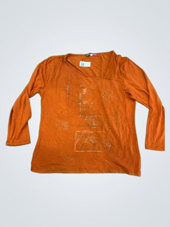 DPM By Depech Mod Orange Langarmshirt