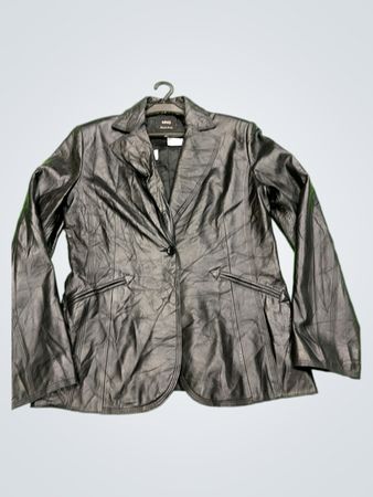 MNG Genuine Leather Blazer